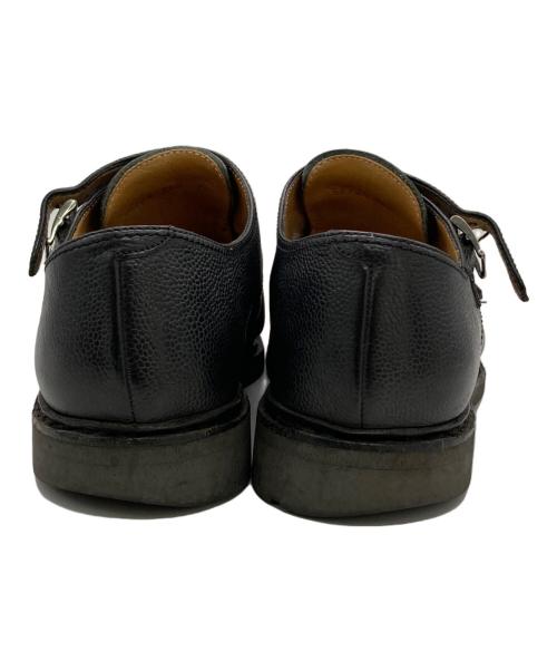 PARABOOT（パラブーツ）PARABOOT (パラブーツ) BEAMS F (ビームスエフ) 別注ダブルモンクストラップシューズ ブラック サイズ:7.5の古着・服飾アイテム