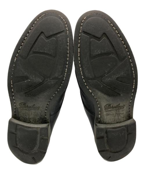 PARABOOT（パラブーツ）PARABOOT (パラブーツ) BEAMS F (ビームスエフ) 別注ダブルモンクストラップシューズ ブラック サイズ:7.5の古着・服飾アイテム