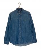 RALPH LAURENラルフローレン）の古着「CLASSIC FIT デニムシャツ」｜ブルー