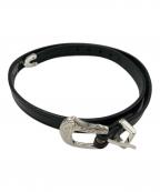 TORY LEATHERトリーレザー）の古着「WESTERN BELT」｜ブラック