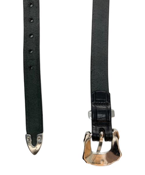 TORY LEATHER（トリーレザー）TORY LEATHER (トリーレザー) WESTERN BELT ブラックの古着・服飾アイテム