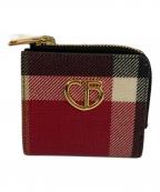 BLUE LABEL CRESTBRIDGEブルーレーベルクレストブリッジ）の古着「2つ折り財布」｜レッド