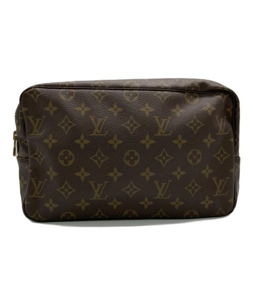 LOUIS VUITTON（ルイ ヴィトン）LOUIS VUITTON (ルイ ヴィトン) コスメポーチ ブラウンの古着・服飾アイテム