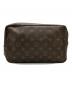 LOUIS VUITTON (ルイ ヴィトン) コスメポーチ ブラウン：37000円