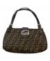 FENDI（フェンディ）の古着「ズッカ柄マンバケットハンドバッグ」｜ブラウン
