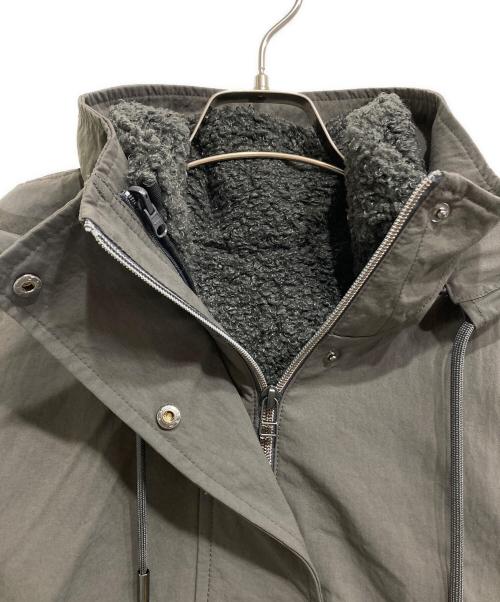 UNTITLED（アンタイトル）UNTITLED (アンタイトル) ボアライナー付きコート グレー サイズ:Mの古着・服飾アイテム