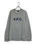 A.P.C.（アーペーセー）の古着「ロゴスウェット」｜グレー