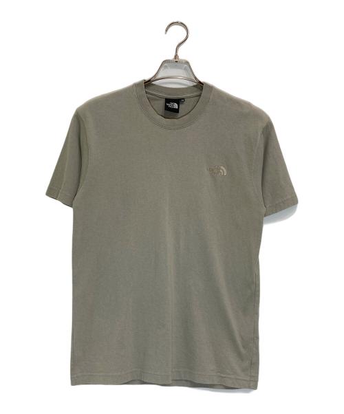 THE NORTH FACE（ザ ノース フェイス）THE NORTH FACE (ザ ノース フェイス) S S Ozone Dyed Neon Logo Tee カーキ サイズ:XSの古着・服飾アイテム