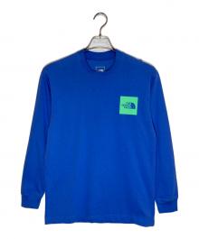THE NORTH FACE（ザ ノース フェイス）の古着「SQUARE Logo TEE」｜ブルー