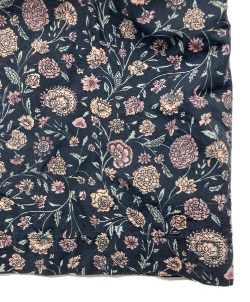 SOIL（ソイル）SOIL (ソイル) 花柄シャツワンピース ネイビー サイズ:2の古着・服飾アイテム