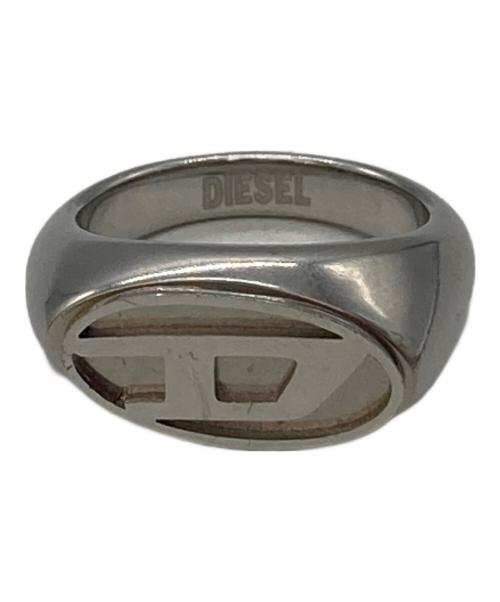 DIESEL（ディーゼル）DIESEL (ディーゼル) Dロゴリング シルバー サイズ:6.5の古着・服飾アイテム
