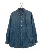 POLO RALPH LAURENポロ・ラルフローレン）の古着「THE BIG FIT デニムボタンダウンシャツ」｜インディゴ