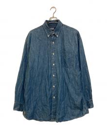 POLO RALPH LAUREN（ポロ・ラルフローレン）の古着「THE BIG FIT デニムボタンダウンシャツ」｜インディゴ
