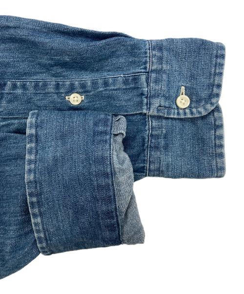 POLO RALPH LAUREN（ポロ・ラルフローレン）POLO RALPH LAUREN (ポロ・ラルフローレン) THE BIG FIT デニムボタンダウンシャツ インディゴ サイズ:Lの古着・服飾アイテム