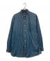 POLO RALPH LAUREN（ポロ・ラルフローレン）の古着「THE BIG FIT デニムボタンダウンシャツ」｜インディゴ