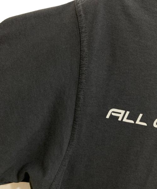 NIKE ACG（ナイキエーシージー）NIKE ACG (ナイキエージーシー) ロゴTシャツ ブラック サイズ:Mの古着・服飾アイテム