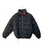 KARL KANIカールカナイ）の古着「3WAYダウンジャケット」｜ブラック×レッド