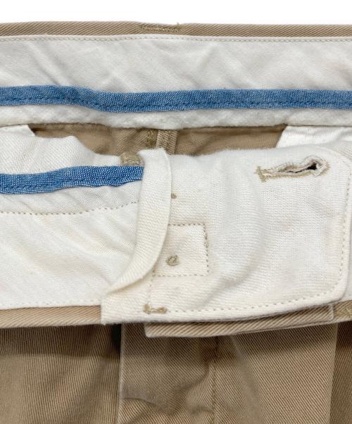 POLO RALPH LAUREN（ポロ・ラルフローレン）POLO RALPH LAUREN (ポロ・ラルフローレン) 鴨柄刺繍パンツ ベージュ サイズ:31/32の古着・服飾アイテム