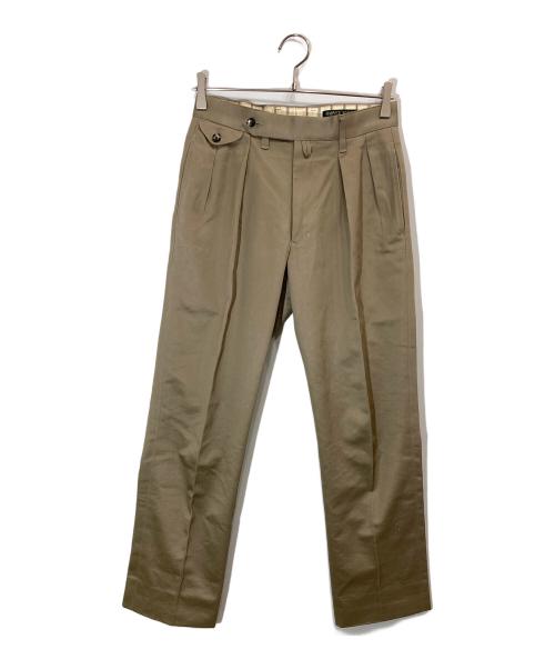 Barnstormer（バーンストーマー）Barnstormer (バーンストーマー) MACARTHUR2 2Tuck Trouser ベージュ サイズ:XSの古着・服飾アイテム