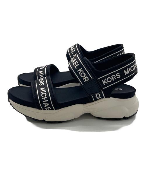 MICHAEL KORS（マイケル・コース）MICHAEL KORS (マイケルコース) スポーツサンダル ブラック サイズ:7Mの古着・服飾アイテム