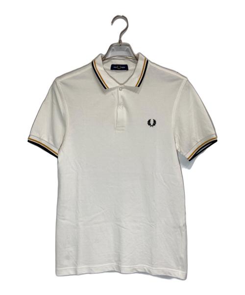 FRED PERRY（フレッドペリー）FRED PERRY (フレッドペリー) ポロシャツ/M3600 ホワイト サイズ:Sの古着・服飾アイテム