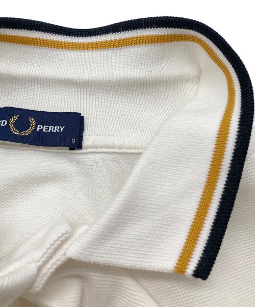 FRED PERRY（フレッドペリー）FRED PERRY (フレッドペリー) ポロシャツ/M3600 ホワイト サイズ:Sの古着・服飾アイテム