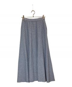 中古・古着通販】IRENE (アイレネ) Woven Check Lace Skirt/20A87003