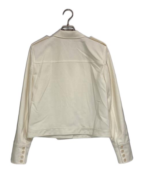 theory（セオリー）theory (セオリー) Textured GAB BXY Military JKT ホワイト サイズ:2の古着・服飾アイテム