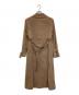 icB (アイシービー) 【撥水加工】 メモリーストレッチタフタ トレンチコート ベージュ サイズ:2：9000円