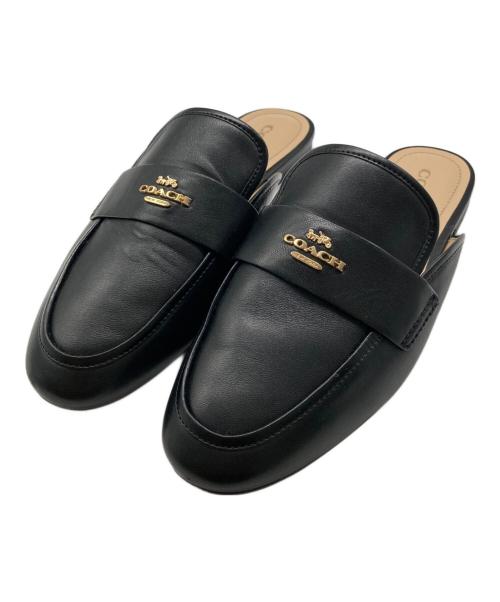 COACH（コーチ）COACH (コーチ) サミースライドスリッポン/CR868 ブラック サイズ:24cmの古着・服飾アイテム