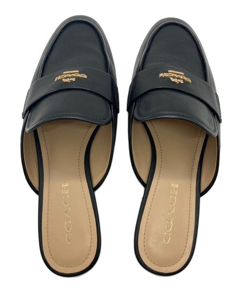 COACH（コーチ）COACH (コーチ) サミースライドスリッポン/CR868 ブラック サイズ:24cmの古着・服飾アイテム