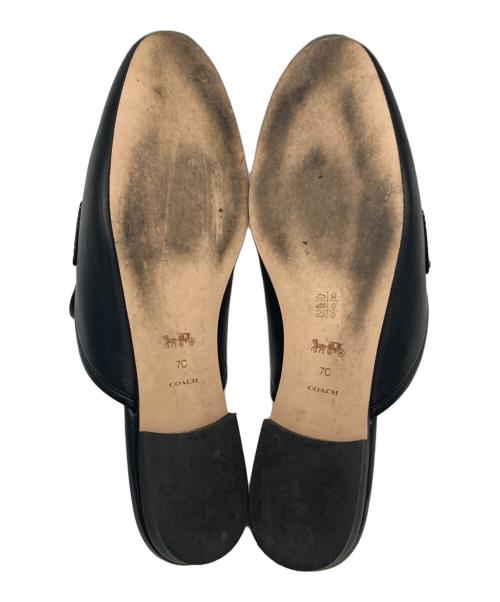 COACH（コーチ）COACH (コーチ) サミースライドスリッポン/CR868 ブラック サイズ:24cmの古着・服飾アイテム