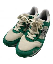 asics×AWAKE（アシックス×アウェイク）の古着「ASICS GEL-LYTE 3 OG」｜グリーン×アイボリー