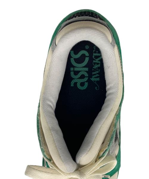 asics（アシックス）asics (アシックス) AWAKE (アウェイク) ASICS GEL-LYTE 3 OG グリーン×アイボリー サイズ:26cmの古着・服飾アイテム