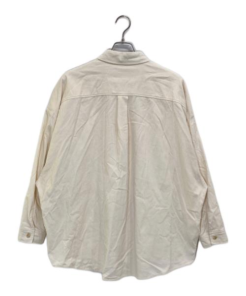TIGHTBOOTH PRODUCTION（タイトブースプロダクション）TIGHTBOOTH PRODUCTION (タイトブースプロダクション) CORD BIG SHIRT アイボリー サイズ:Mの古着・服飾アイテム