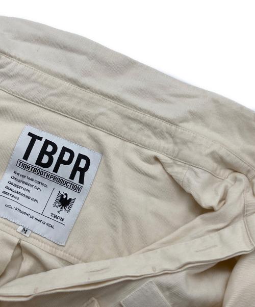 TIGHTBOOTH PRODUCTION（タイトブースプロダクション）TIGHTBOOTH PRODUCTION (タイトブースプロダクション) CORD BIG SHIRT アイボリー サイズ:Mの古着・服飾アイテム
