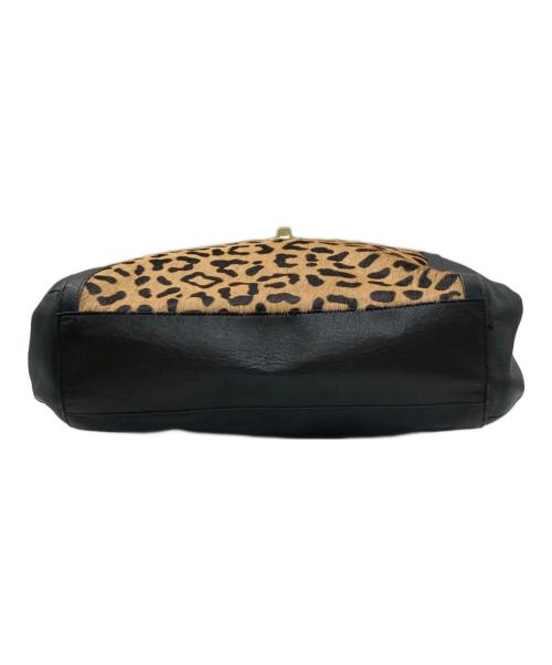 COACH（コーチ）COACH (コーチ) レオパードハラコワンショルダーバッグ ベージュの古着・服飾アイテム