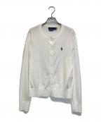 POLO RALPH LAURENポロ・ラルフローレン）の古着「ピマコットンカーディガン」｜ホワイト