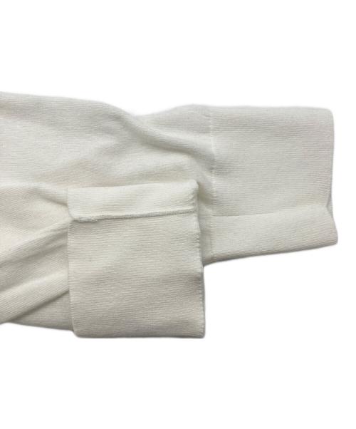 POLO RALPH LAUREN（ポロ・ラルフローレン）POLO RALPH LAUREN (ポロ・ラルフローレン) ピマコットンカーディガン ホワイト サイズ:Mの古着・服飾アイテム