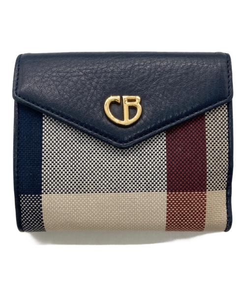 BLUE LABEL CRESTBRIDGE（ブルーレーベルクレストブリッジ）BLUE LABEL CRESTBRIDGE (ブルーレーベルクレストブリッジ) クレストブリッジ2つ折り財布の古着・服飾アイテム