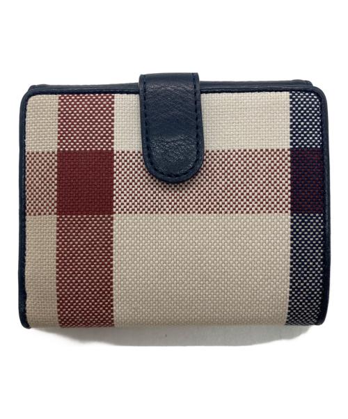 BLUE LABEL CRESTBRIDGE（ブルーレーベルクレストブリッジ）BLUE LABEL CRESTBRIDGE (ブルーレーベルクレストブリッジ) クレストブリッジ2つ折り財布の古着・服飾アイテム