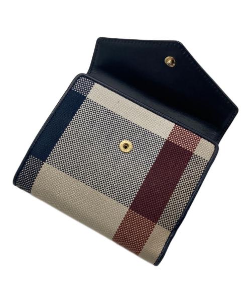 BLUE LABEL CRESTBRIDGE（ブルーレーベルクレストブリッジ）BLUE LABEL CRESTBRIDGE (ブルーレーベルクレストブリッジ) クレストブリッジ2つ折り財布の古着・服飾アイテム