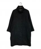 JOURNAL STANDARDジャーナルスタンダード）の古着「スーパー140スタンドロングコート」｜ブラック