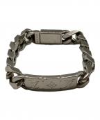 LOUIS VUITTONルイ ヴィトン）の古着「モノグラム チェーンブレスレット」｜シルバー