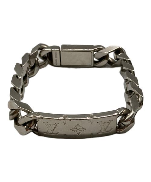 LOUIS VUITTON（ルイ ヴィトン）LOUIS VUITTON (ルイ ヴィトン) モノグラム チェーンブレスレット シルバーの古着・服飾アイテム