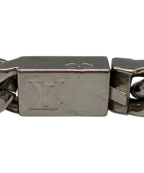 LOUIS VUITTON（ルイ ヴィトン）LOUIS VUITTON (ルイ ヴィトン) モノグラム チェーンブレスレット シルバーの古着・服飾アイテム