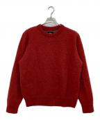 stussyステューシー）の古着「8 Ball Heavy Brushed Mohair」｜レッド