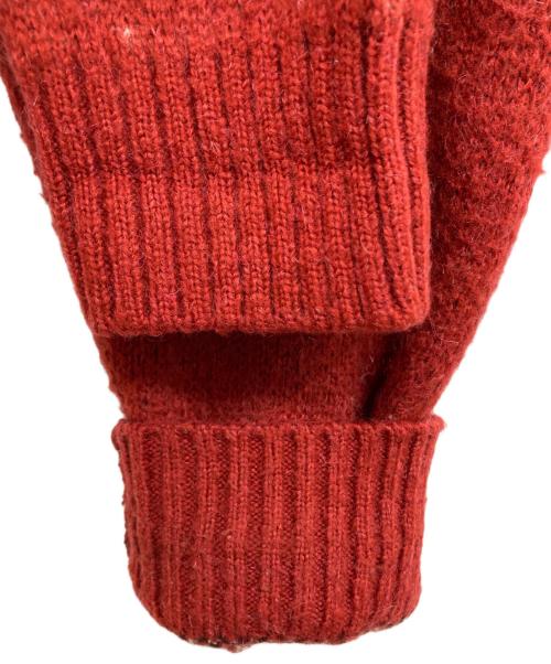 stussy（ステューシー）stussy (ステューシー) 8 Ball Heavy Brushed Mohair レッド サイズ:Lの古着・服飾アイテム