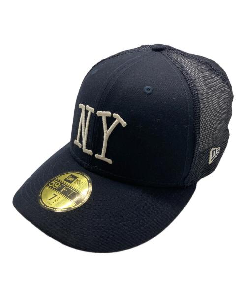 stussy（ステューシー）stussy (ステューシー) New Era (ニューエラ) メッシュキャップ ネイビー サイズ:7　1/2の古着・服飾アイテム