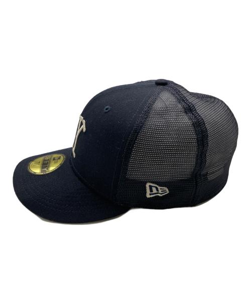 stussy（ステューシー）stussy (ステューシー) New Era (ニューエラ) メッシュキャップ ネイビー サイズ:7　1/2の古着・服飾アイテム